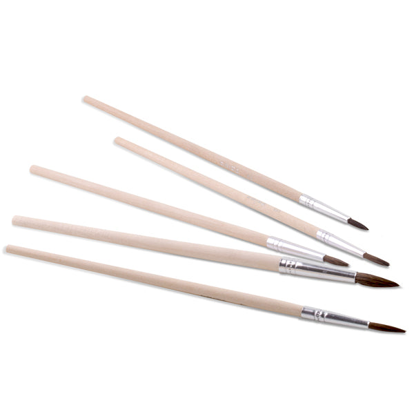 Primo Round-tipped 5 brushes