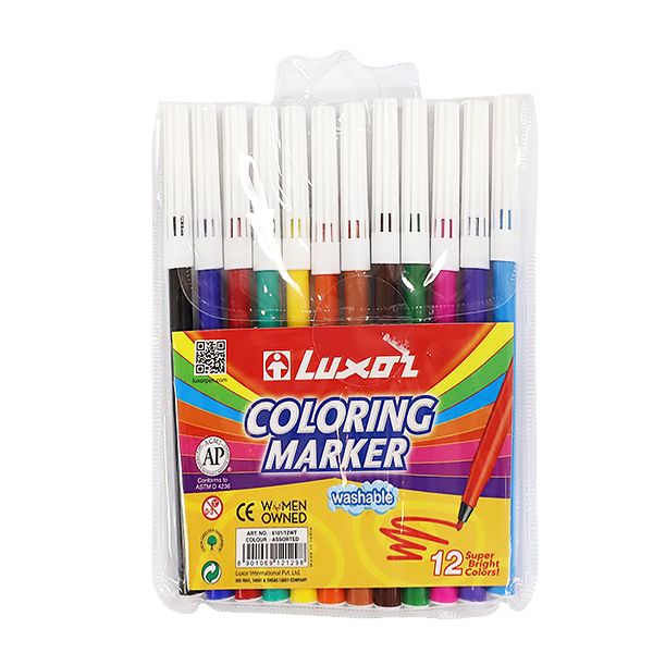 Luxor coloring marker-12 color