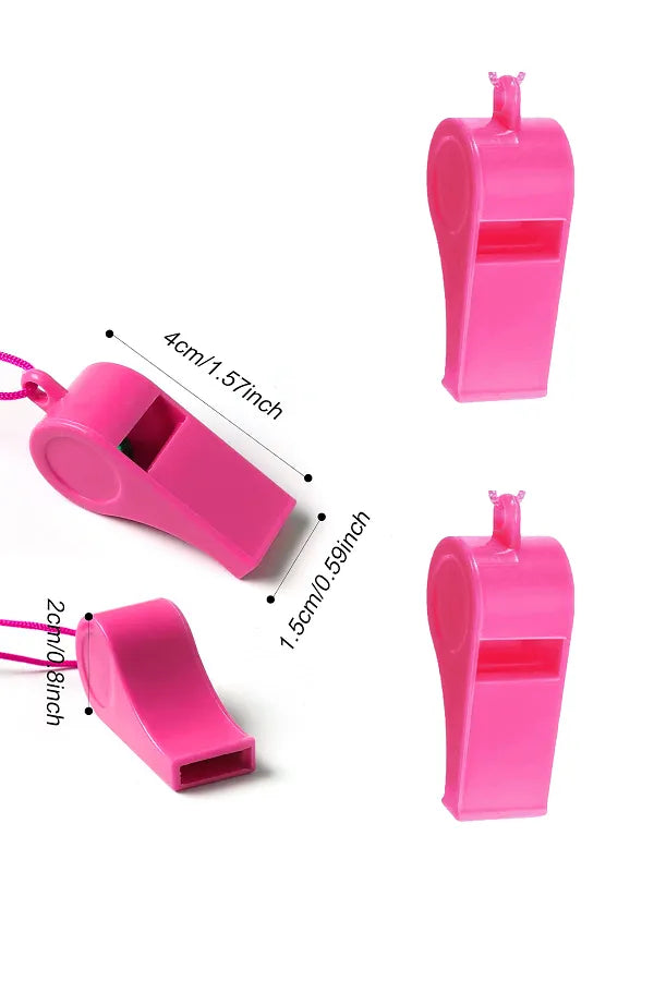 Plastic Whistle Referee Sport