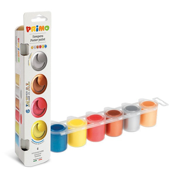 Primo Ready-mix special colours 6 metallic colours