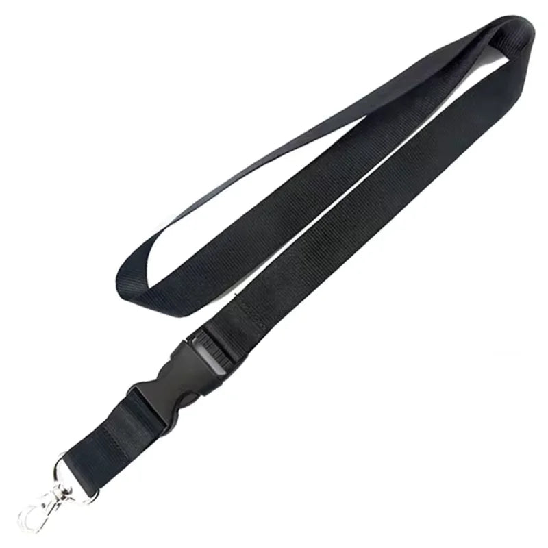Lanyards for ID Badges Holder Neck Strap Lanyard with Safety Breakaway Buckle and Detachable Swivel Hooks