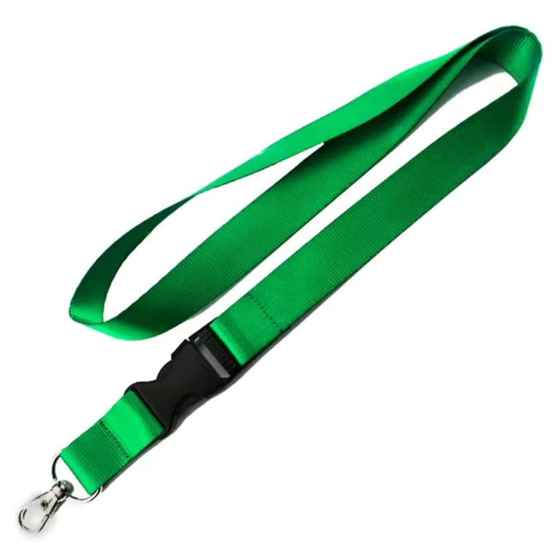 Lanyards for ID Badges Holder Neck Strap Lanyard with Safety Breakaway Buckle and Detachable Swivel Hooks