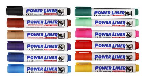 Mungyo Power Liner Whiteboard Pen Marker -set of 12