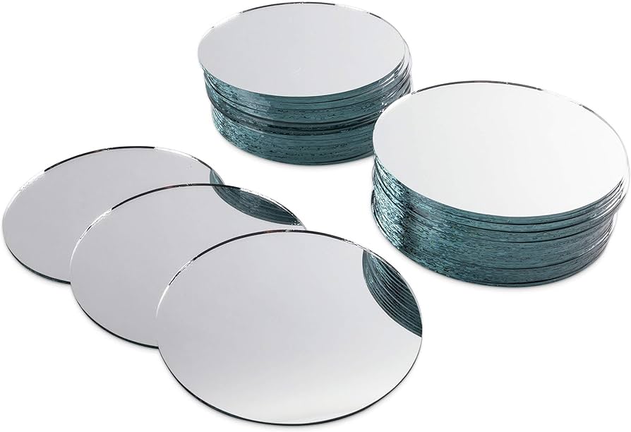Prima Art And Crafts Big Circular Mirror -7.5 cm