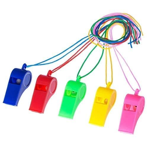 Plastic Whistle Referee Sport