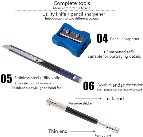 Sketching Pencils Set