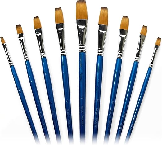 Artist Brushes Flat #WEI YI