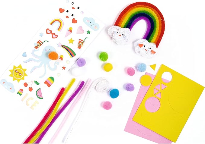 Folia Rainbow Chenille Wire Craft Set