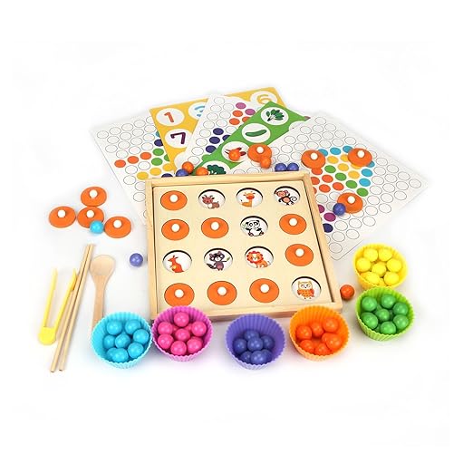 Beaded Memory Game Two-in-One