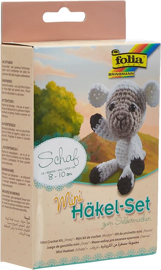 Folia Mini Crochet Set- Sheep