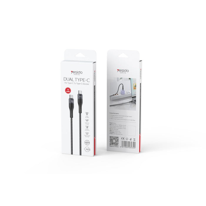 Yesido Ca156 Cable for type-c to type-c