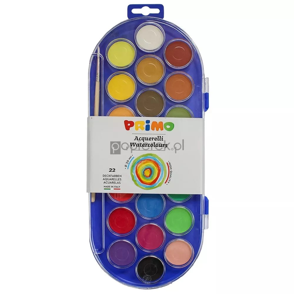primo Watercolour tablets 22 colours