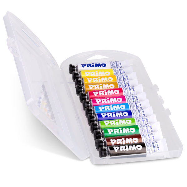Primo Fine poster paint in tube 12 colours