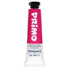 Primo Poster Paint aluminium tubes- 12ml