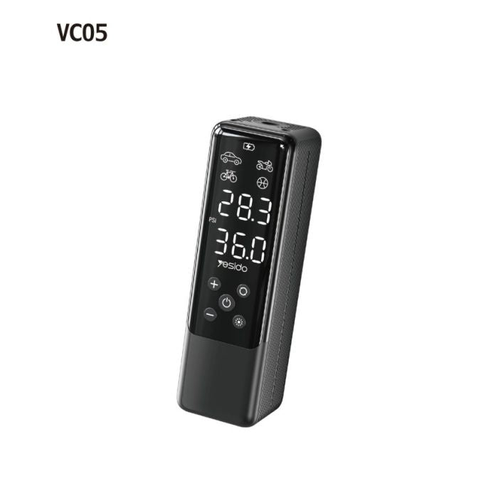 Yesido VC05 Digital Display Car Inflation Pump