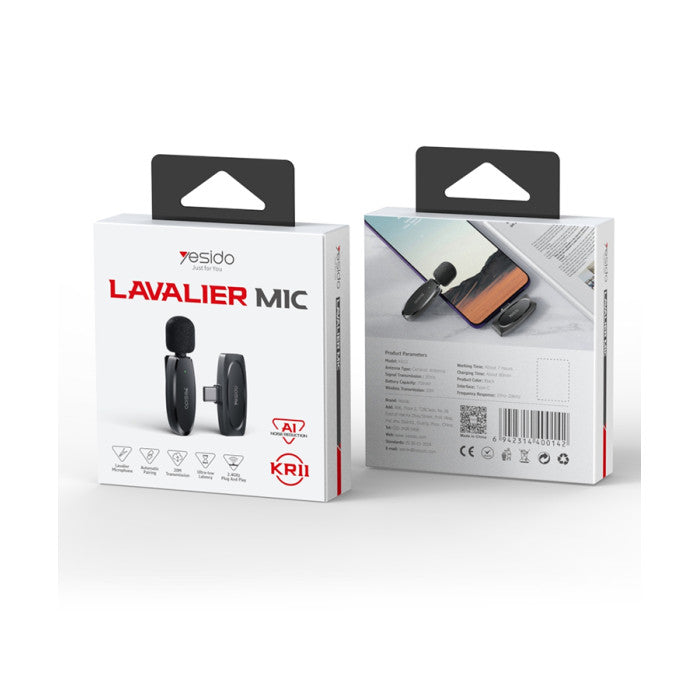 Yesido KR11 Wireless MEMS Microphone