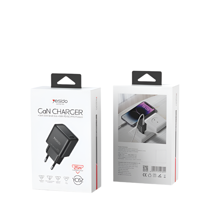 Yesido YC62 Portable 25W PD Low Temperature Fast