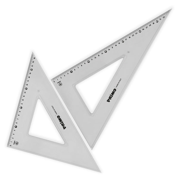 Primo Sit Set Square 45°/35 cm and 60°/35 cm