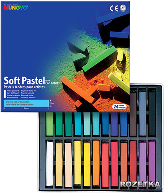 Mungyo Soft Pastel Tendres Pour Artists 24 Colors