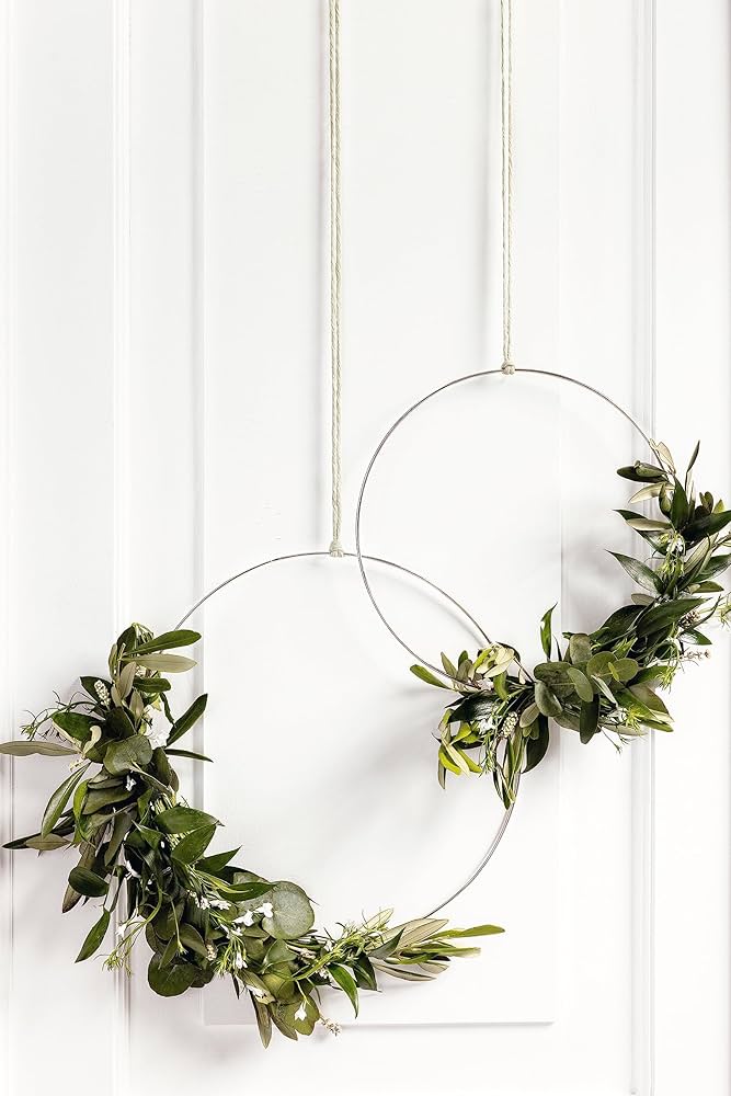 folia Decorative rings in silver#24203