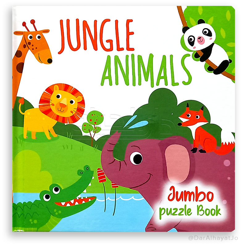 Series Jumbo Puzzle Book : Jungel Animals
