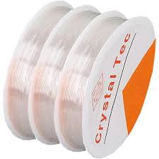 Crystal Tec Clear Beading Elastic Stretch