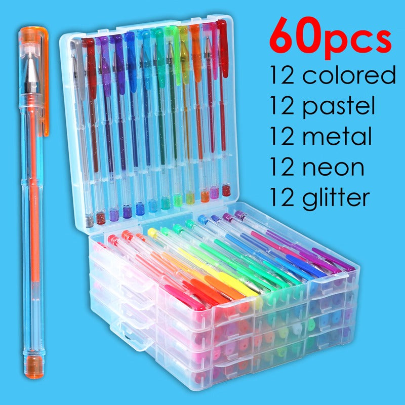 Foska color gel pen -60 pcs