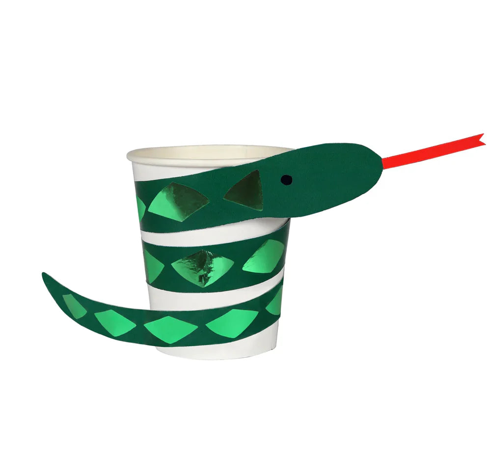 Meri Meri Go Wild Snake Party Cups