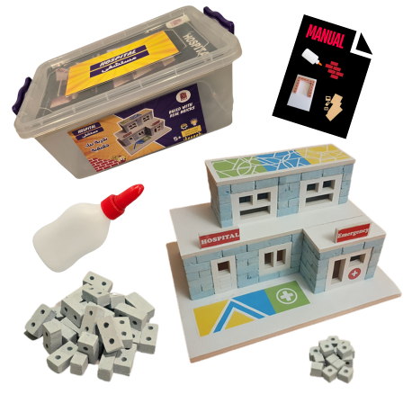 Rolz Hospital Brick Construction Set