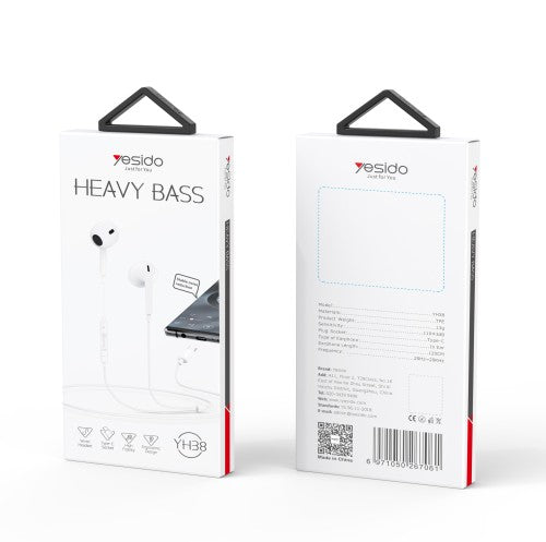 Yesido YH38 Type-C plug Wired Earphone
