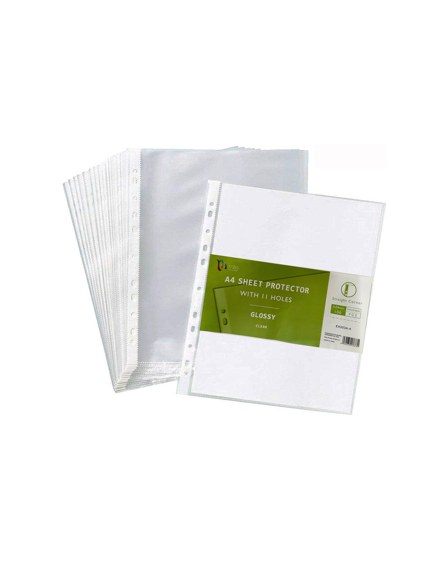 Mite Sheet Protectors Clear-فايل شفاف -فايل خفيف -مكتبة المشرق -almashreq library -best in jordan