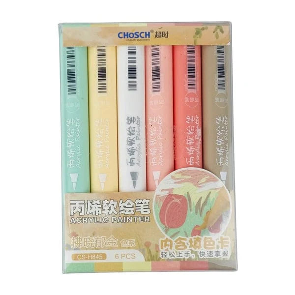 Chosch Acrylic Marke 6 Colors#CS-H845