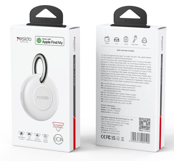 Yesido EC14 Global Tracker– White