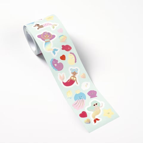 Folia sticker roll-Mermaids