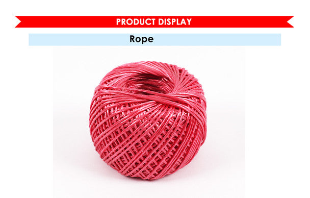 Foska Plastic Colourful PP Rope 100m- 70g
