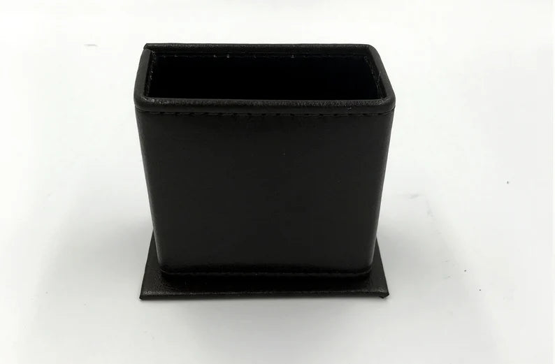 Office Desk Organizer Leather-Brown Color