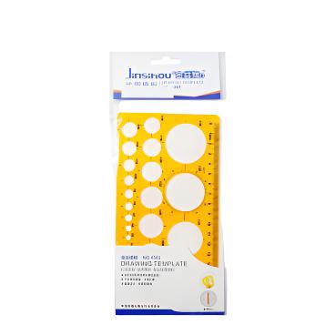 Jinsihou Circular Template Yellow #4361