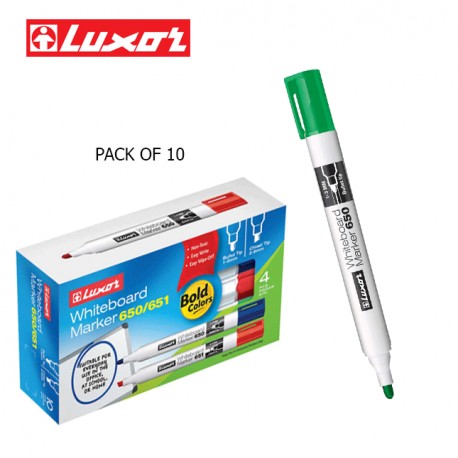 Luxor 651 Red Whiteboard Marker