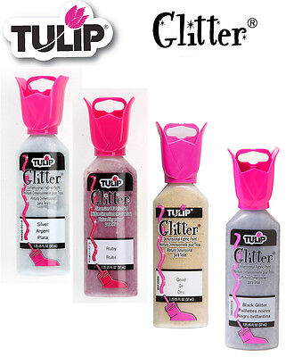 Tulip Glitter Dimensional fabric paint 37ml