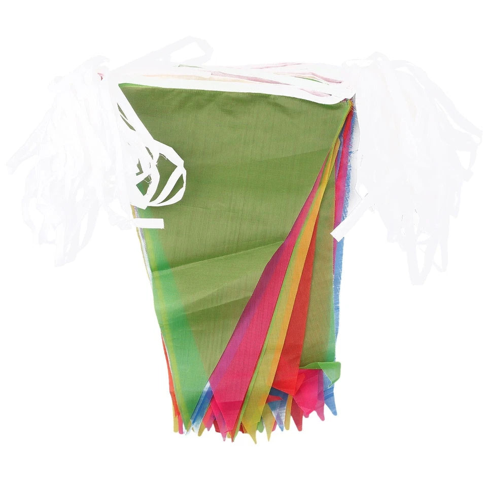 Multicolored Triangle Flags