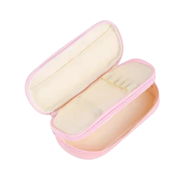 Pencil Case Double Layer-pink