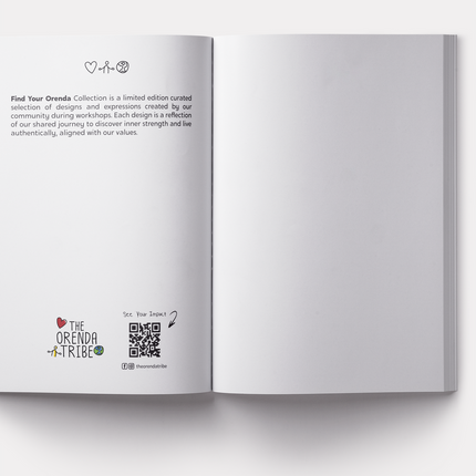 The Orenda Tribe Mushroom Pattern Notebook