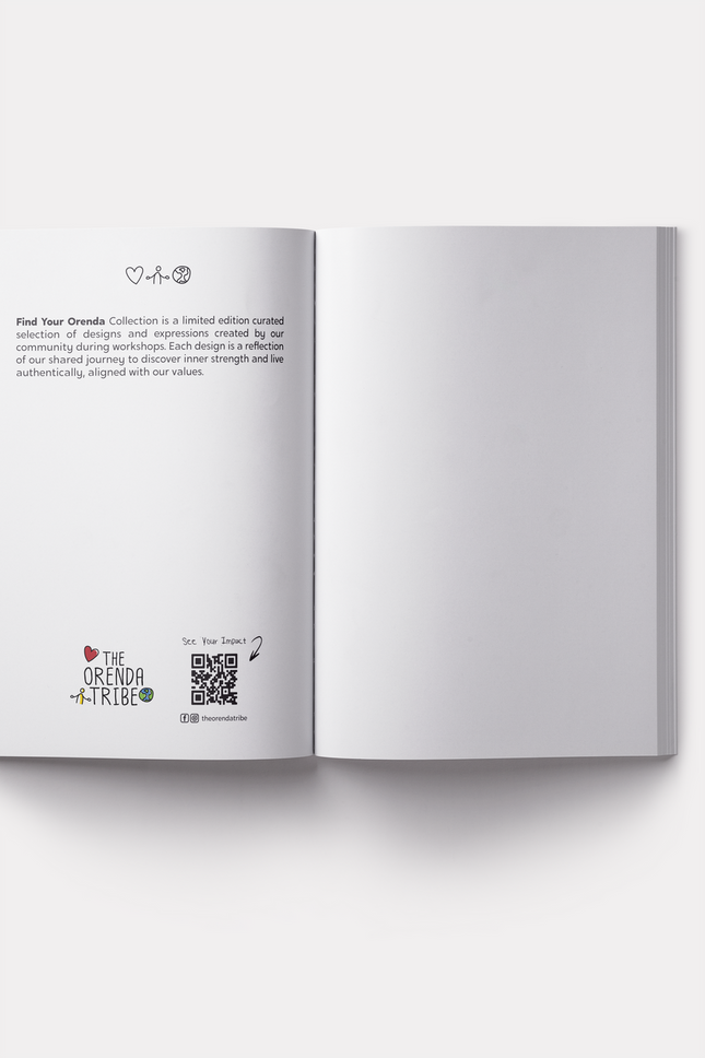 The Orenda Tribe Mushroom Pattern Notebook