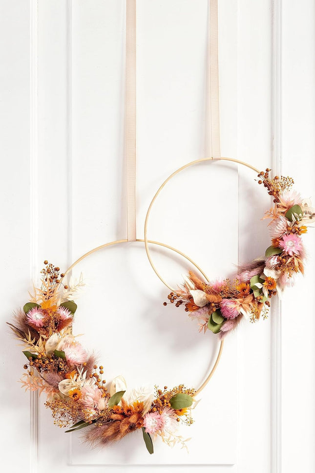 folia Decorative rings wood #24201