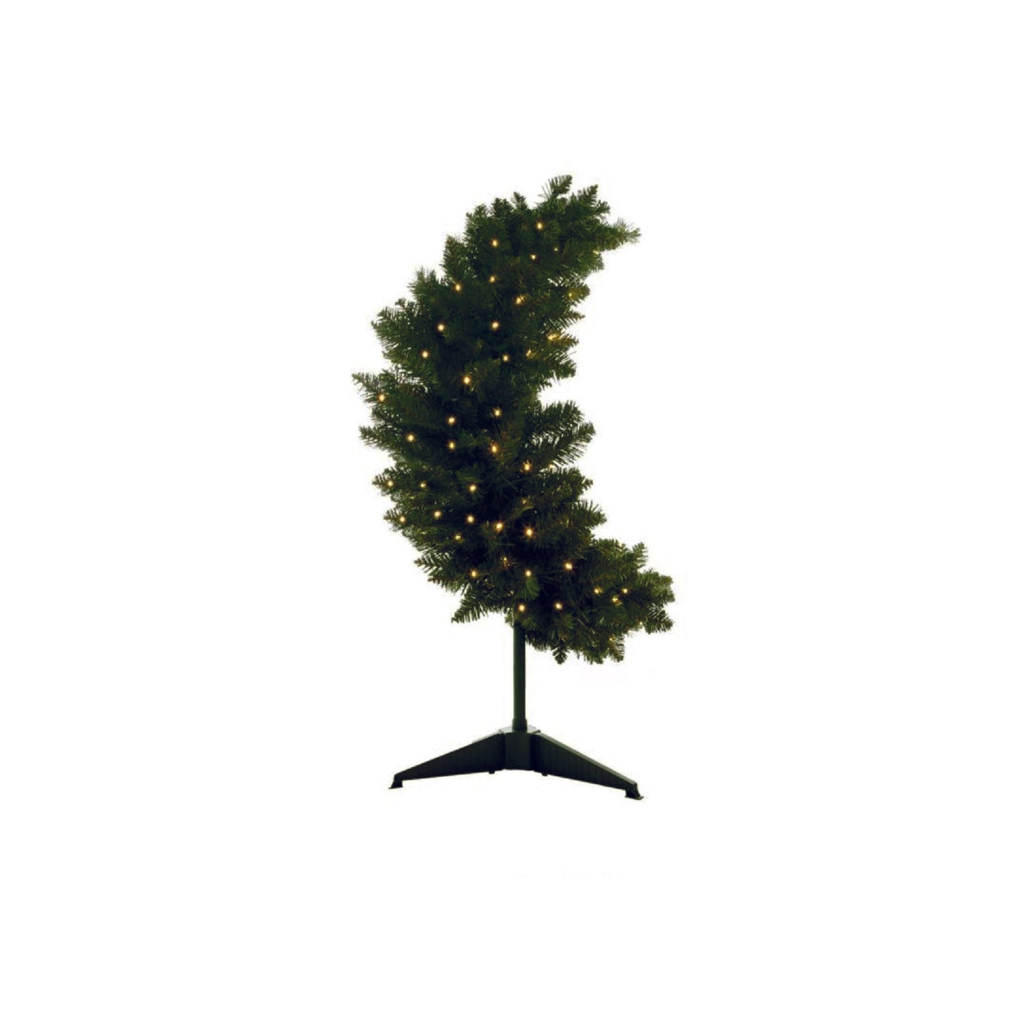 Ramadan Crescent Green With Led 90cm