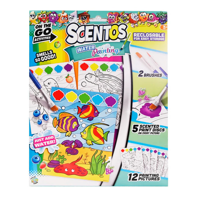 Scentos On The Go Activity Set water painting SEALIFE