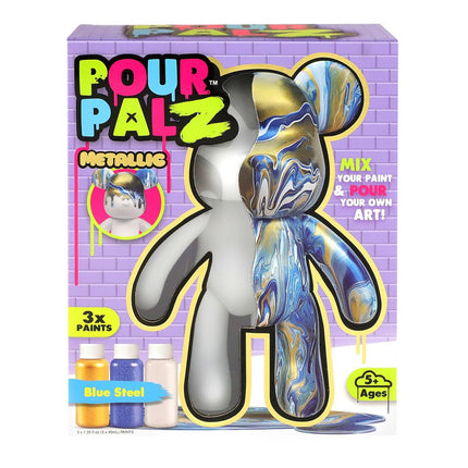 Pour Palz DIY Paint W3 Metallic 
Asst-40 ml