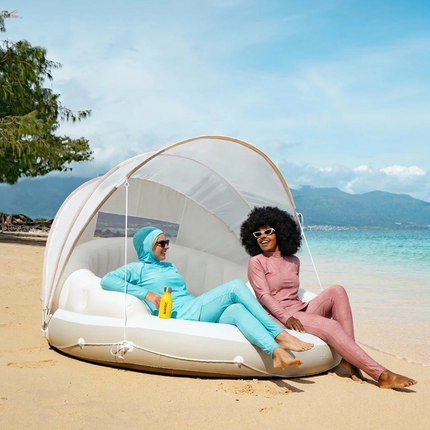 Intex Canopy Island Float Lounge 1.99x1.50m