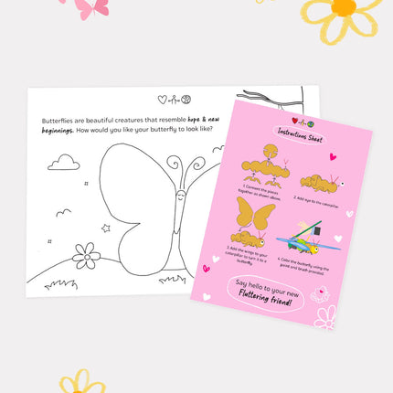 Butterfly Wooden Craft Box