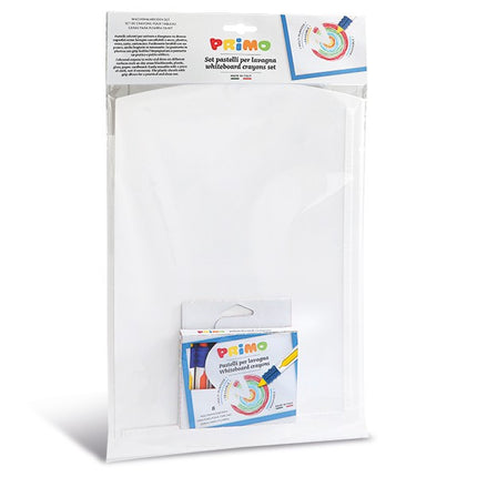 Primo whiteboard and crayons set